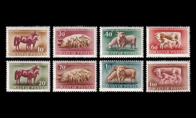 Unkari 1150-7 ** Eläinjalostuksen edistäminen (1951)
