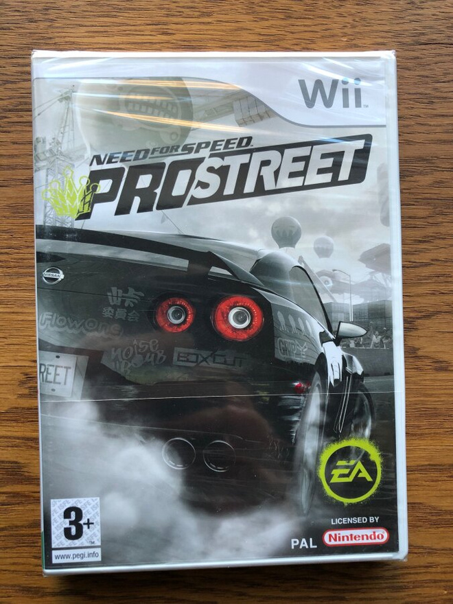 Wii: Need For Speed: ProStreet (uusi, avaamaton muoveissa)