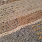 Pieni räsymatto beige ja vaaleansininen, matto - pikkukuva 2