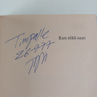 Toivo Laakso : Kun elää saat : runoja (signeerattu, tekij... - pikkukuva 3