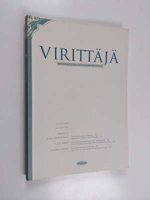 Virittäjä 2/1998 : kotikielen seuran aikakauslehti