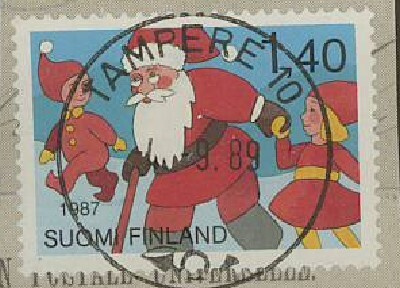 1987 joulu 1,40 mk loisto TAMPERE -89