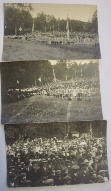 3 VANHAA Postikorttia Jääski 1920-l