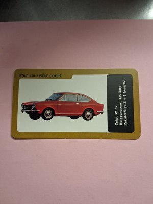 Vaasan höyrymylly. Fiat 850 sport coupe.