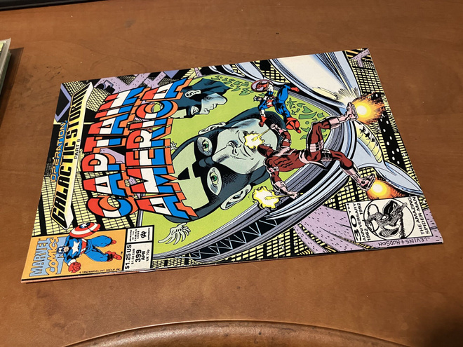 MARVEL CAPTAIN AMERICA 399/1992 HYVÄ