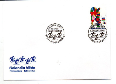 Hämeenlinna: Finlandia hiihto (erikoisleima 22.2.1997)