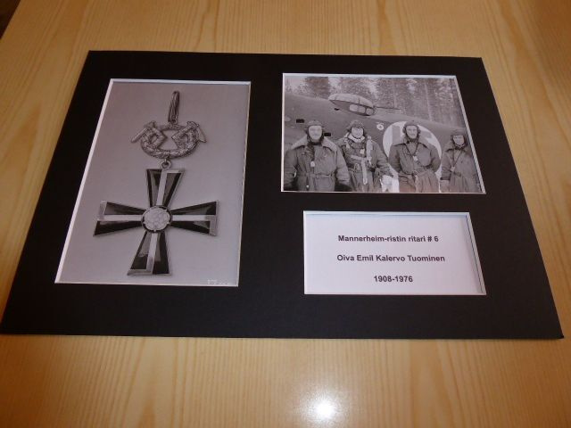 Mannerheim-ristin ritari valokuvat A4 paspis