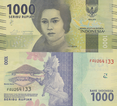Indonesia 1000 Rupiah 2016