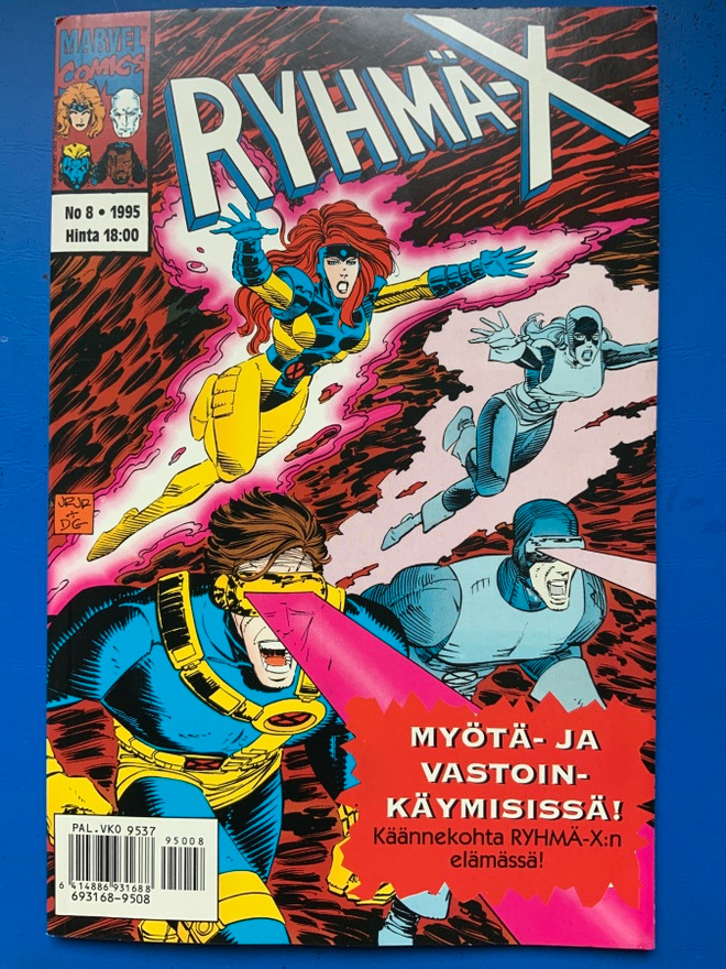RYHMÄ X 8/1995