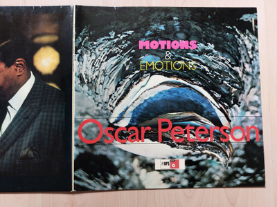 OSCAR PETERSON – MOTIONS & EMOTIONS orig. GER   1979 LP MPS