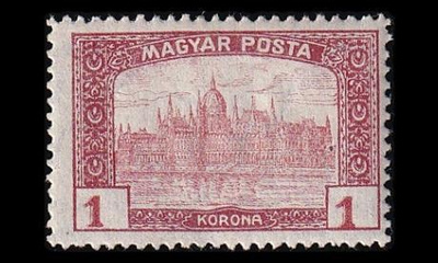 Unkari 254 * Parlamenttirakennus 1 Kr (1919)