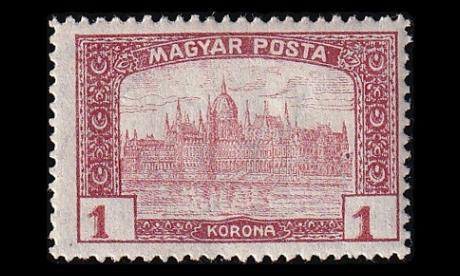 Unkari 254 * Parlamenttirakennus 1 Kr (1919)