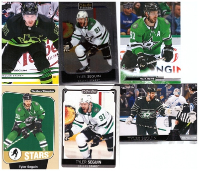 6 x TYLER SEGUIN Stars, Predators