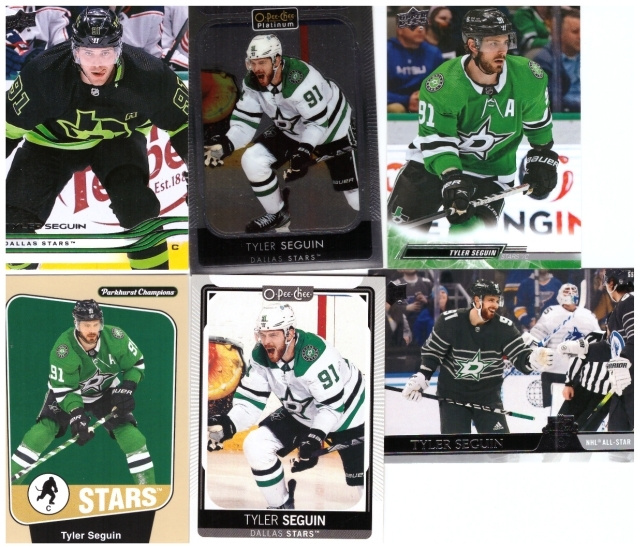 6 x TYLER SEGUIN Stars, Predators