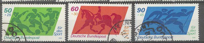 Länsi-Saksa Mi 1046-8 o
