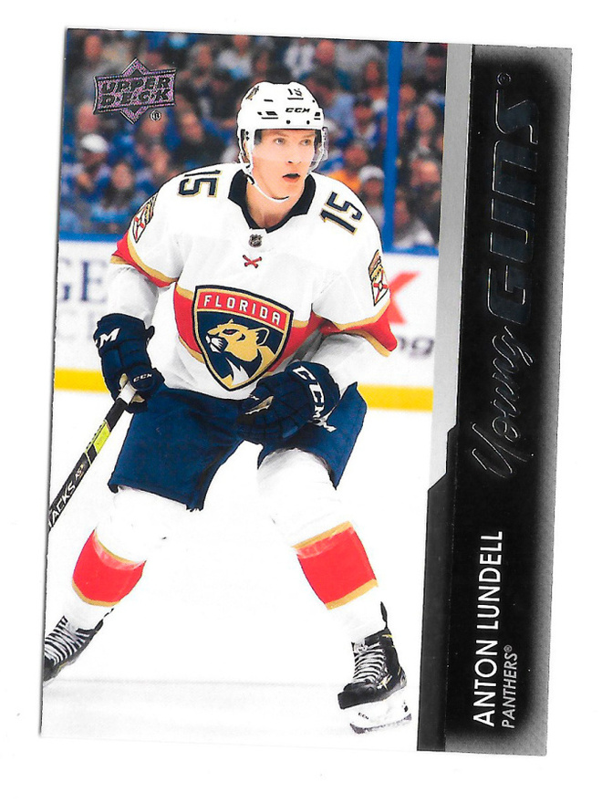 2021-22 Upper Deck Young Guns RC #489 Anton Lundell