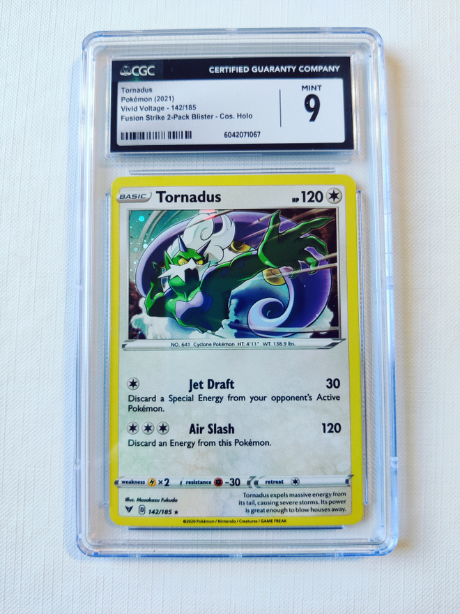 Tornadus Vivid Voltage 142/185 CGC 9
