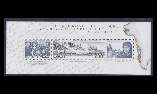 Tanska 1335-6BL20 ** Tutkimusretkikunta (2003)