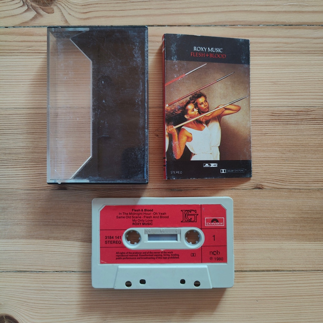 Roxy Music - Flesh & Blood c-kasetti