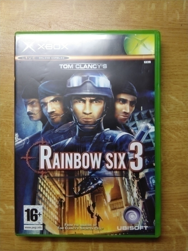 Rainbow Six 3, XBOX-peli, sis. pk