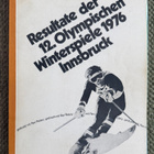 INNSBRUCK OLYMPIALAISET 1976 TULOSKIRJA - pikkukuva 1