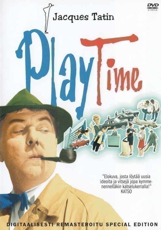 Jacques Tatin PlayTime (1967) + 3 lyhytelokuvaa