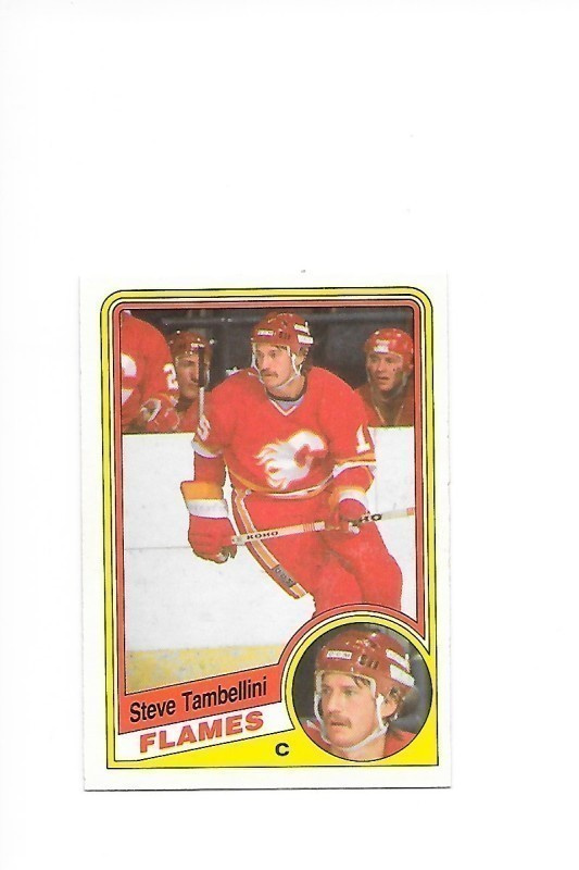 1984-85 OPC #237 Steve Tambellini Calgary Flames