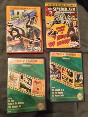 Sci-fi klassikkoelokuvia 4 box, 9 elok.