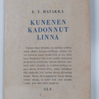 Eero Hatakka : Kunenen kadonnut linna - pikkukuva 2