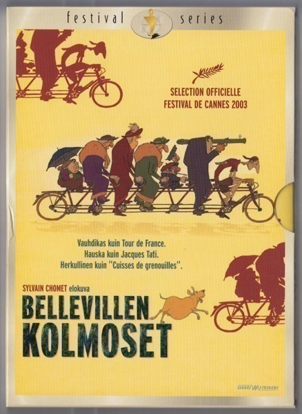Sylvain Chomet: BELLEVILLEN KOLMOSET (2003) Oscar-ehdokas