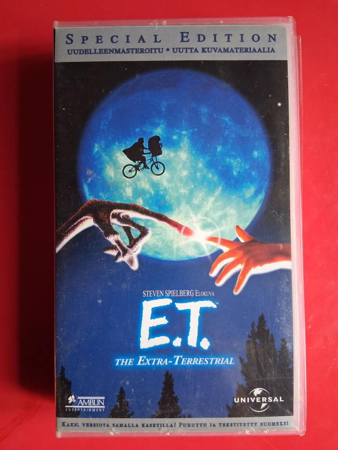 E.T. the extra-terrestrial (1982) VHS