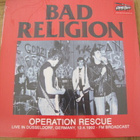 Bad Religion operation rescue lp muoveissa ltd 300 punainen - pikkukuva 1