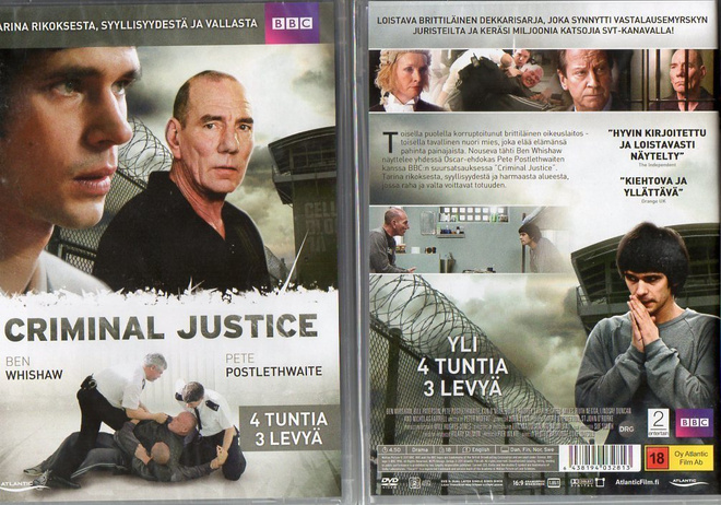 criminal justice	(12 190)	UUSI	-FI-		DVD	(3)		2011	3 dvd=4h