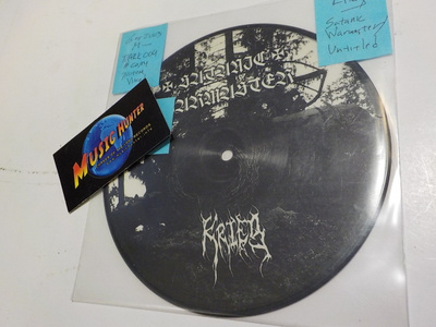 SATANIC WARMASTER / KRIEG - UNTITLED M- 7'' SPLIT SINGLE