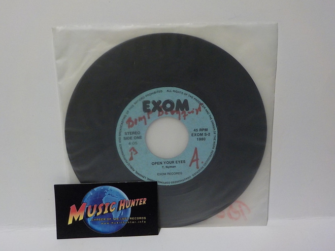 EXOM - OPEN YOUR EYES / UPSIDE DOWN 7" ex+