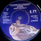 GERRY RAFFERTY  ::  GET IT RIGHT NEXT TIME  ::   VINYYLI 7" - pikkukuva 4