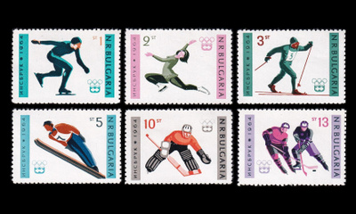 Bulgaria 1426-31 ** Talviolympialaiset Innsbruck (1964)
