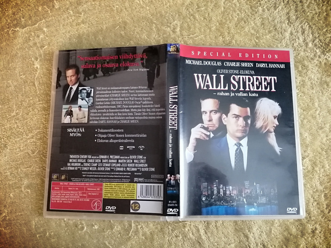WALL STREET - RAHAN JA VALLAN KATU DVD