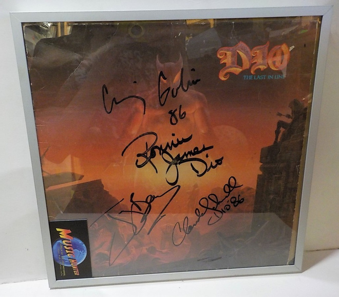 DIO - THE LAST IN LINE LP + NIMMARIT DIO +  3
