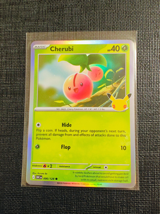 Pokemon 30th - Cherubi