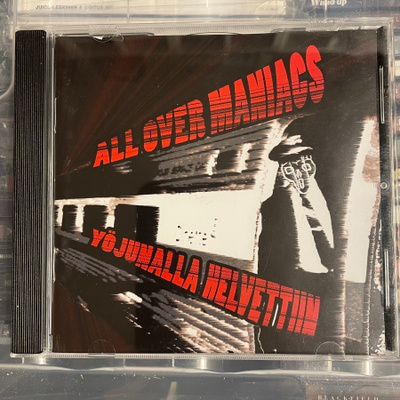 ALL OVER MANIACS - Yöjunalla helvettiin cd
