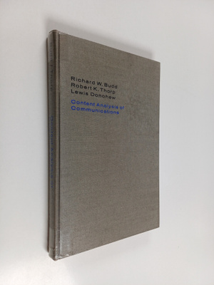 Lewis Donohew ym. : Content Analysis of Communications