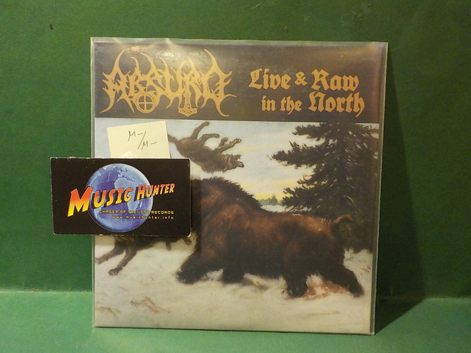 ABSURD - LIVE & RAW IN THE NORTH M-/M- 7" EP
