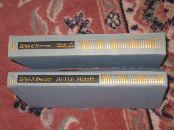 Emerson, Ralph Waldo /  Esseitä + Suuria miehiä