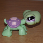 LITTLEST PET SHOP pinkki-lila kilpi KILPIKONNA #566 - pikkukuva 4