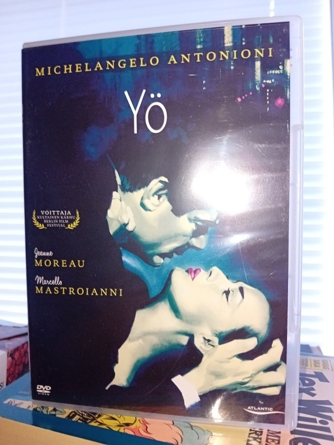 Dvd  : Yö ( MICHELANGELO ANTONIONI ) SIS POSTIKULU