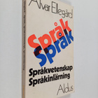 Alvar Ellegard : Språk, språkvetenskap, språkinlärning - pikkukuva 1