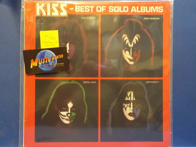 KISS - BEST OF SOLO ALBUMS - SCANDINAVIA 1981 M-/EX+ LP