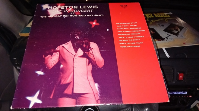 LP : Hopeton Lewis : Live in concert ( SIS POSTIKULU  )