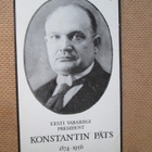 Viro: Konstantin Päts muistokortti - pikkukuva 1